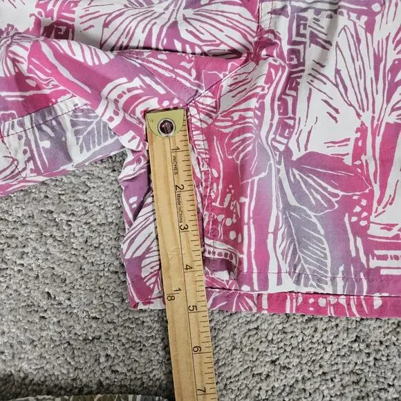 Patagonia Baggies Shorts Women's Medium Pink Blue Floral Gorpcore Lot Of 2 - Picture 15 of 16